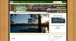 Desktop Screenshot of basslake-rvresort.com